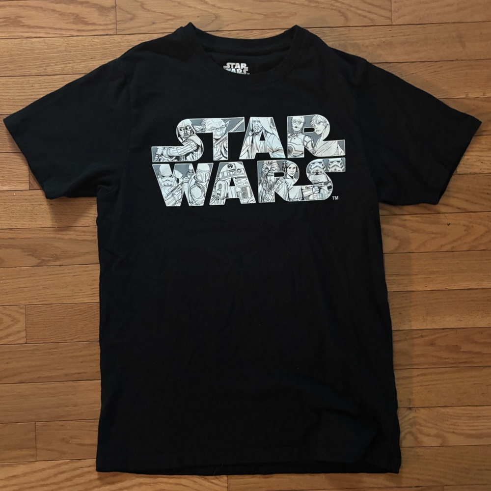 Star Wars Kids Black T-Shirt